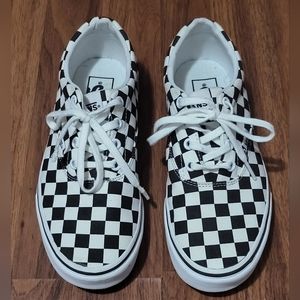 Vans lace-Up Checkered Shoes